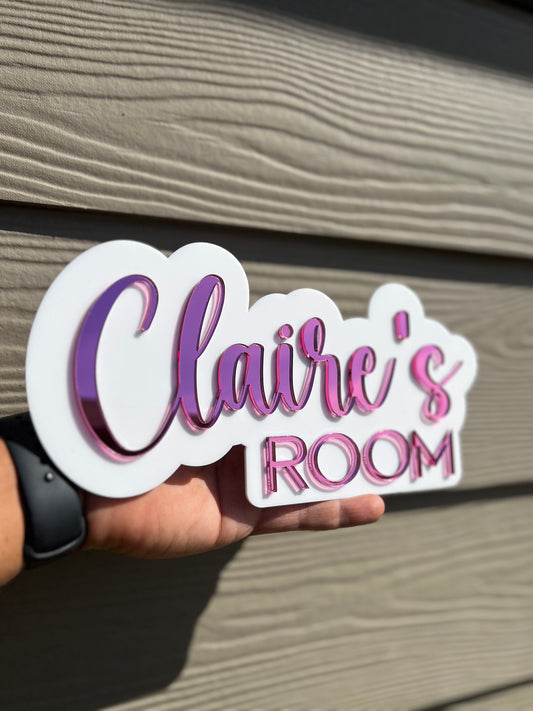 Room Plaque 10in